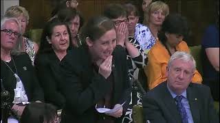 BBC Parliament Mhairi Black MP Sums up for the SNP in the debate on 50sWomen [upl. by Dill]