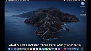 Tabulasi Silang Crosstab [upl. by Charbonneau]