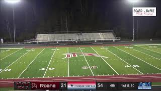 Roane County Raider Football vs Independence High School Playoff Round 1 [upl. by Htaek]