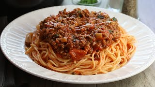 Quick amp Easy Spaghetti Bolognese [upl. by Sheets]