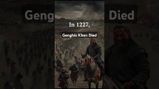 Death of Genghis Khan ancientwars history facts conqueror genghiskhan historyunfolded [upl. by Eisso892]