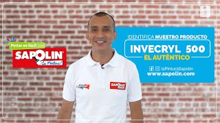 Impermeabiliza tus paredes y acabados con Invecryl 500  Pintar es Fácil y es con Sapolin [upl. by Namien]