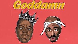 2Pac amp Biggie  Goddamn Remix ft Tyga [upl. by Arrakat329]