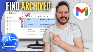 How To Find Archived Emails In Gmail [upl. by Balkin]