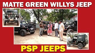 Matte Green Willys Jeep Overhaul Restoring History with Precision  9000508355 [upl. by Fowle]