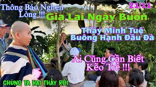 Truyền Thông Đứng Hình Thầy Minh Tuệ Buông Hạnh Đầu Đà Gửi Lời Này Ai Cũng Cần Biết [upl. by Aim]