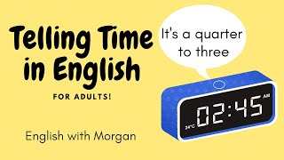 How to Tell Time in English Using quotPastquot and quotToquot  What time is it [upl. by Onileba]