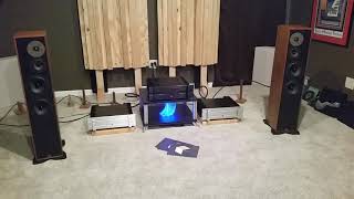 Bryston 7B ST mono amps in operation [upl. by Stewardson]