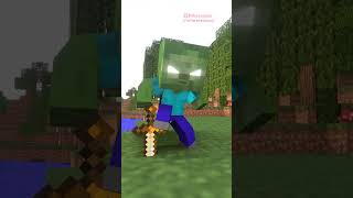 Try to defeat me🔥  Baby zombie mincraft animation [upl. by Kennedy477]