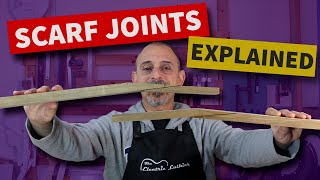 Scarf Joints for a Guitar Neck  Not That complicated [upl. by Jenda]