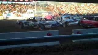 Demolition Derby Utah County Fair 2010  Heat 1 [upl. by Raouf801]