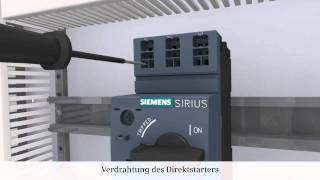 SIRIUS Innovationen Aufbau Direktstarter [upl. by Pol]