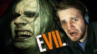 DONT WATCH THIS TOO SCARY Resident Evil 7 Funny Moments [upl. by Rengia]