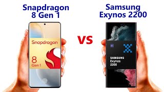 معالج Exynos 2200 vs Snapdragon 8 Gen 1 [upl. by Adnyl]