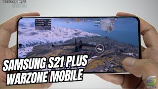 Samsung Galaxy S21 Plus test game Call of Duty Warzone Mobile  Exynos 2100 [upl. by Ayotnahs46]