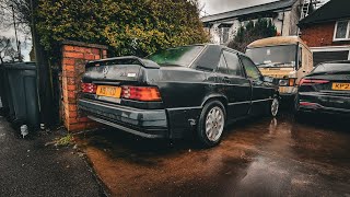 PARKED For 22 Years EXTREMELY RARE Mercedes 190e Carat Duchatelet  SHOULD WE BUY IT  IMSTOKZE 🇬🇧 [upl. by Adin204]