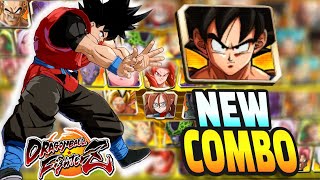 Base Goku Season 4 Combo Guide Final Patch 138  DBFZ [upl. by Ahkihs84]