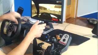 LFS drift Logitech G27 handbrake [upl. by Herod277]