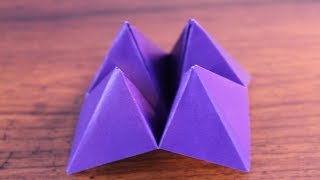 Origami Fortune Teller Cootie Catcher Beginner [upl. by Annavoig166]