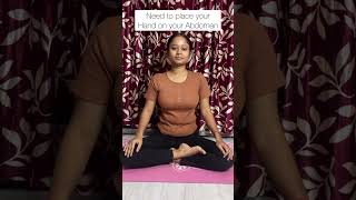 How to breathe right yoga breathing pranayama motivation yogmantra [upl. by Rieth]