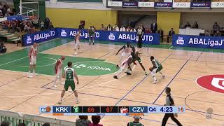 Krka scored 13 threepointers and defeated Crvena zvezda mts Krka  Crvena zvezda mts 20102019 [upl. by Uol]