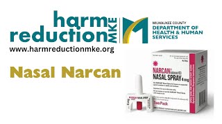 Nasal Narcan Administration Video  Milwaukee County BHS [upl. by Strohl252]