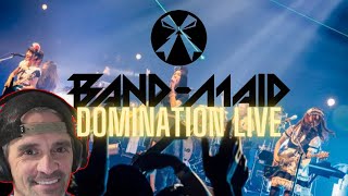 BandMaid Reaction  Domination Official Live Video [upl. by Ossy153]