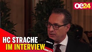 ErsteWienWahl Ergebnisse HeinzChristian Strache im Interview [upl. by Coleen332]