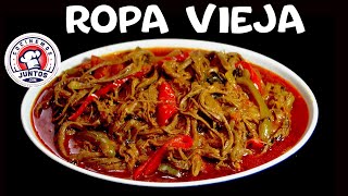 RECETA DE CARNE DESMENUZADA ROPA VIEJA [upl. by Areval]