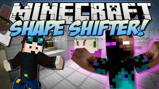 Minecraft  SHAPE SHIFTER Morph into ANY Mob EVER  Mod Showcase 162 [upl. by Erhart537]