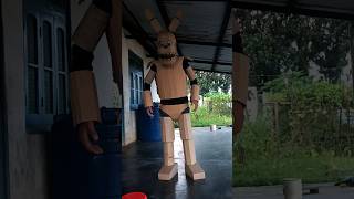 Springtrap cosplay make with cardboard cosplay springtrap fnaf craft [upl. by Anai]