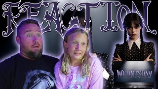 REACTION  Wednesday Addams Teaser Trailer  Netflix [upl. by Poirer]