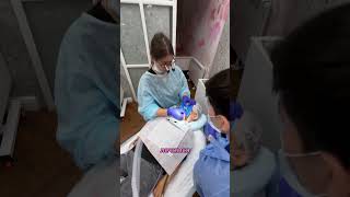 Наркоз ребенку 2 года Лечение зубов доктор dentist smile [upl. by Youlton]