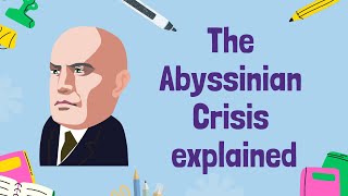 The Abyssinian Crisis A Failure of the League of Nations  GCSE History [upl. by Rebmyk]