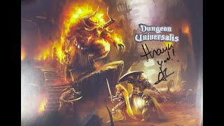 Dungeon Universalis Kickstarter Unboxing [upl. by Rhetta827]