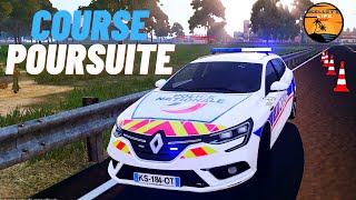 ARMA 3 RP COURSE POURSUITE AVEC LA POLICE NATIONALE [upl. by Elleirda]