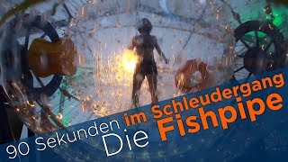 Fishpipe im Nettebad So fühlt sich der 90sekündige Schleudergang an [upl. by Shurlocke]