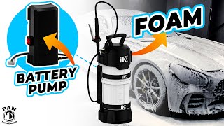 BATTERY POWERED FOAM ON THE GO  IK eFoam Pro 12 Sprayer [upl. by Ebeohp209]