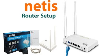 How to setup netis Router  Configure netis wireless routers [upl. by Siekram]