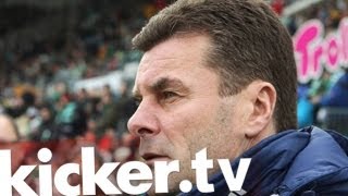 Nur Hecking punktete zuhause gegen Bayern   kickertv [upl. by Andri]