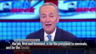 Chuck Schumer Then and Now  The Daily Signal [upl. by Odlavu492]