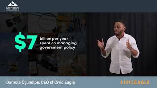 Civic Eagle  Techstars Anywhere Accelerator Demo Day [upl. by Nilesoy]