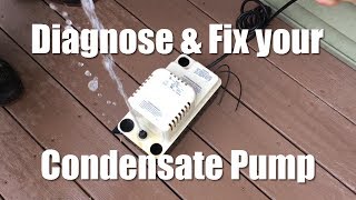 Diagnose and Fix your Condensate Pump [upl. by Ahsyt]