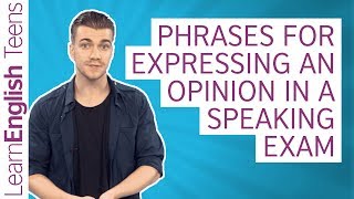 Phrases for expressing an opinion [upl. by Alenoel543]