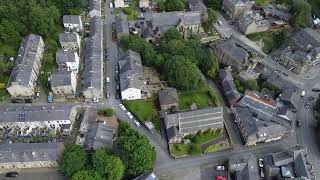 Bacup from the Sky  Bankside Dale St Blackthorn Rockcliffe [upl. by Obed]