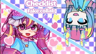 Checklist memefake collab with Cat1611 💞 [upl. by Alrak153]