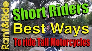 The Best Dual Sport Motorcycles for the Short Person [upl. by Ettennil]