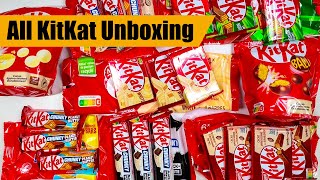 All KitKat Chocolates Unboxing [upl. by Selway96]