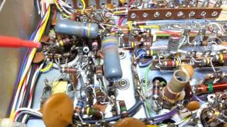 Tram D201 hand wired no AM receive repair and restoration Part 1 [upl. by Fonzie]