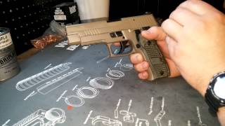 Sig Sauer P226 Elite Scorpion Review [upl. by Goto]